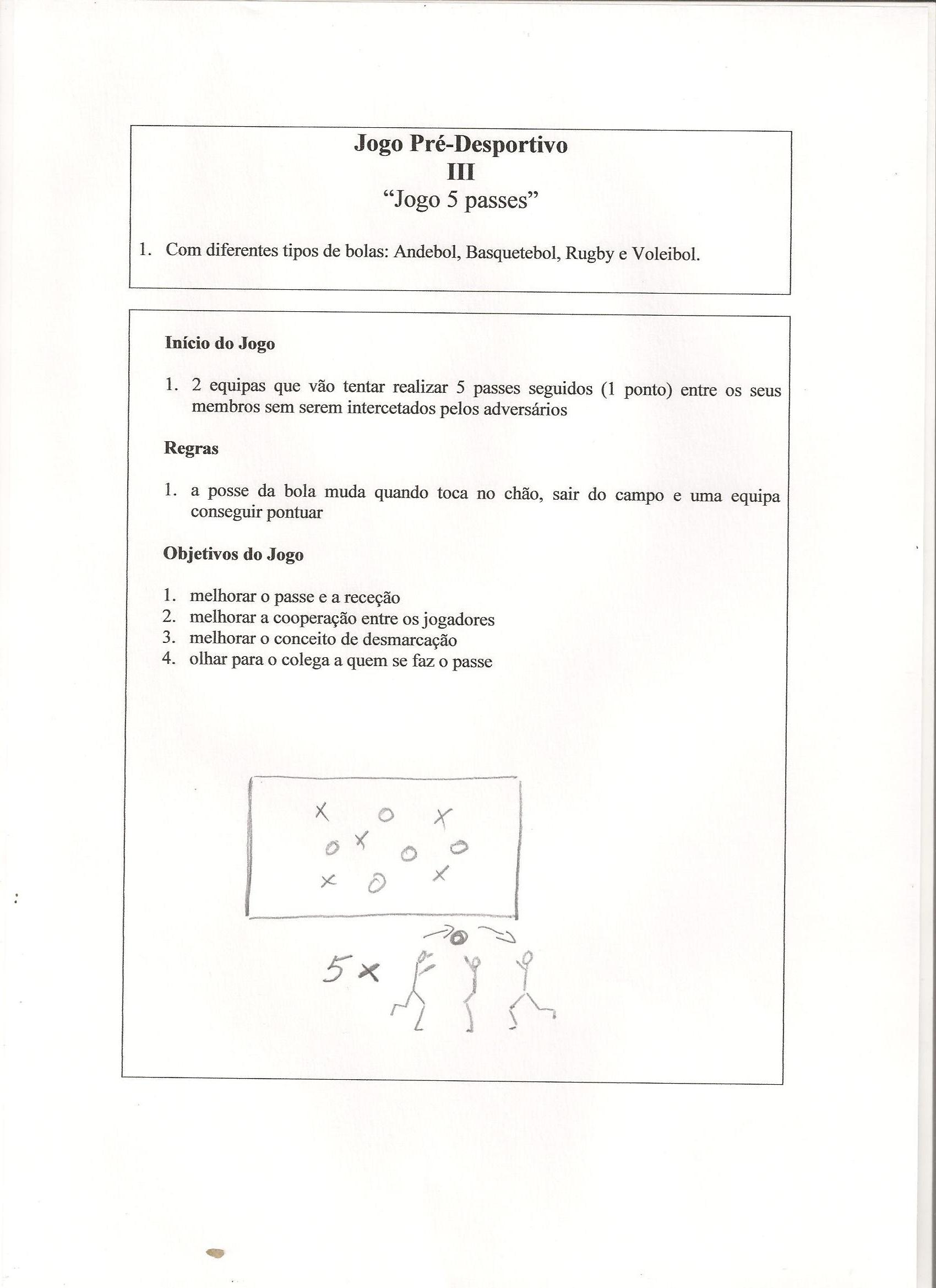 Planos Jogo-Pré-Desportivo-III